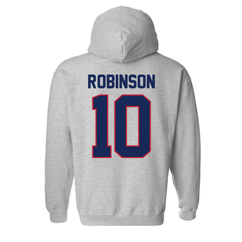 Arizona - NCAA Football : Myron Robinson - Classic Shersey Hooded Sweatshirt-1