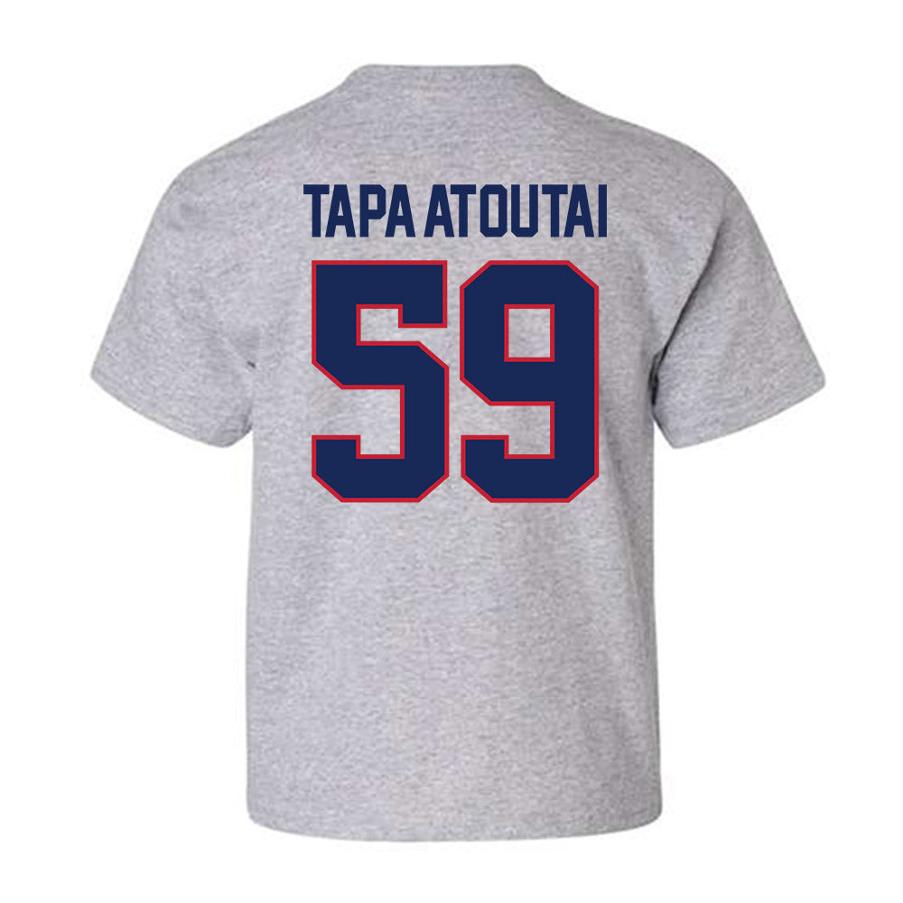 Arizona - NCAA Football : Rhino Tapa'atoutai - Classic Shersey Youth T-Shirt-1