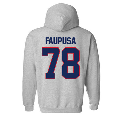 Arizona - NCAA Football : Manoah Faupusa - Classic Shersey Hooded Sweatshirt-1
