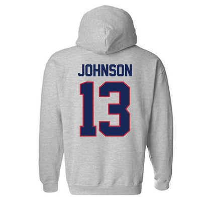 Arizona - NCAA Women's Soccer : Kyleigh Johnson - Classic Shersey Hooded Sweatshirt-1