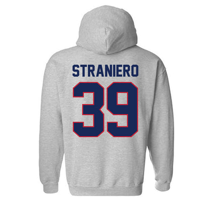 Arizona - NCAA Baseball : Nolan Straniero - Classic Shersey Hooded Sweatshirt-1