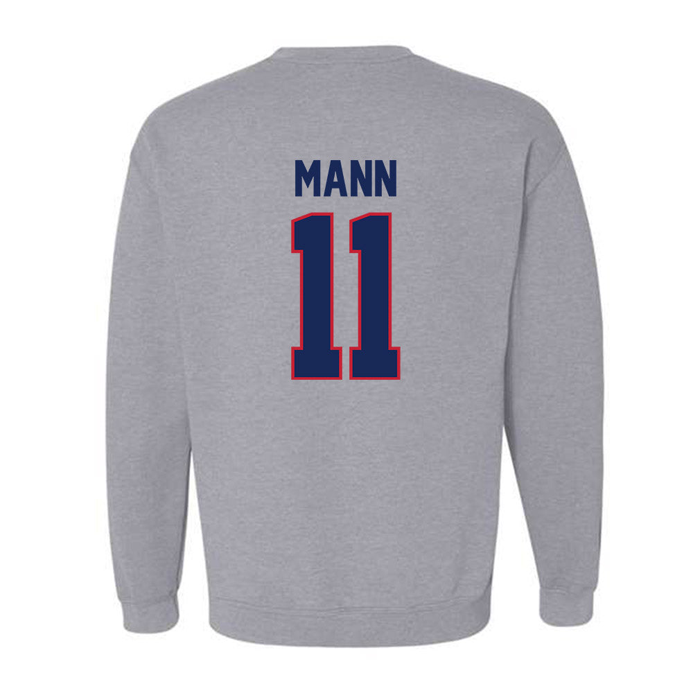 Arizona - NCAA Football : Jabari Mann - Classic Shersey Crewneck Sweatshirt-1