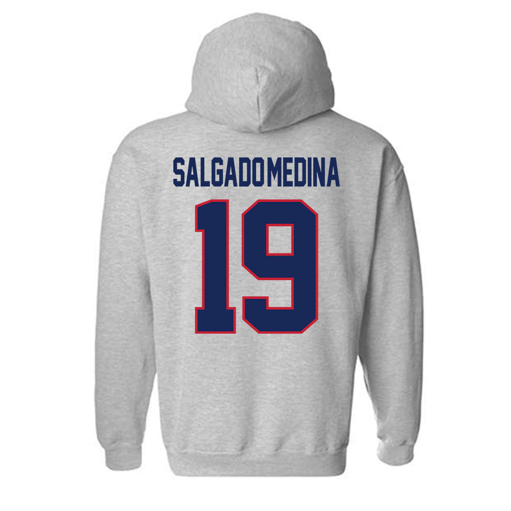 Arizona - NCAA Football : Michael Salgado-Medina - Classic Shersey Hooded Sweatshirt-1