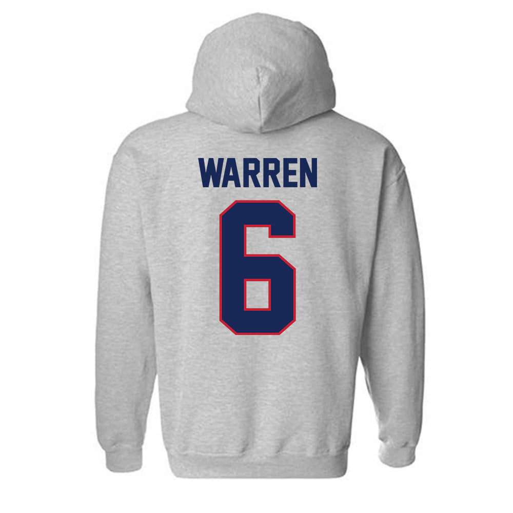 Arizona - NCAA Football : Cornelius Warren - Classic Shersey Hooded Sweatshirt-1