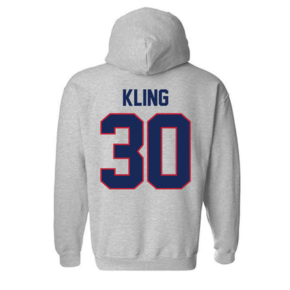 Arizona - NCAA Baseball : Corey Kling - Classic Shersey Hooded Sweatshirt-1