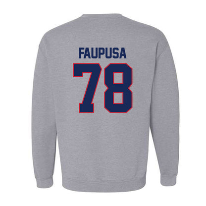 Arizona - NCAA Football : Manoah Faupusa - Classic Shersey Crewneck Sweatshirt-1