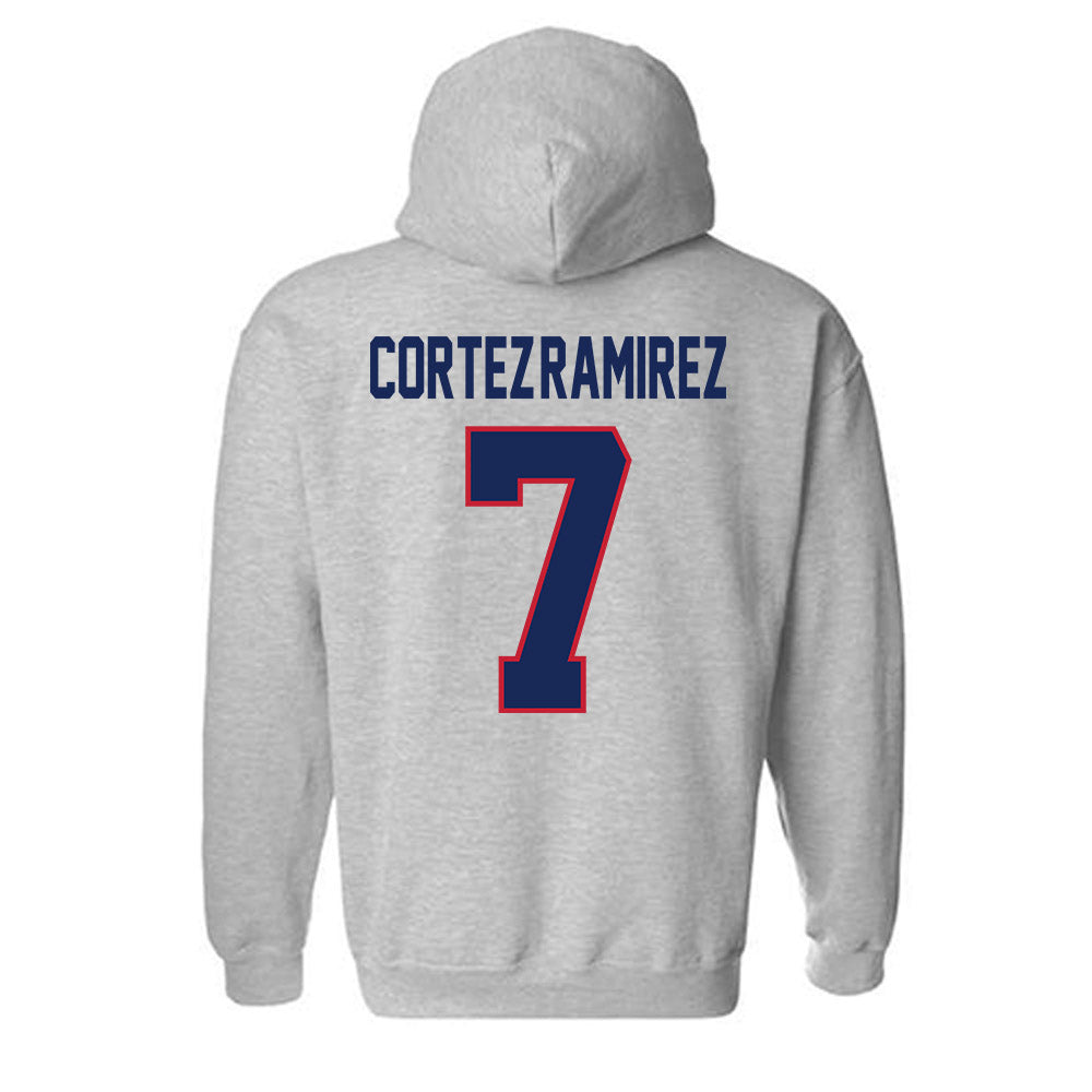 Arizona - NCAA Women's Soccer : Leilani Cortez-Ramirez - Classic Shersey Hooded Sweatshirt-1