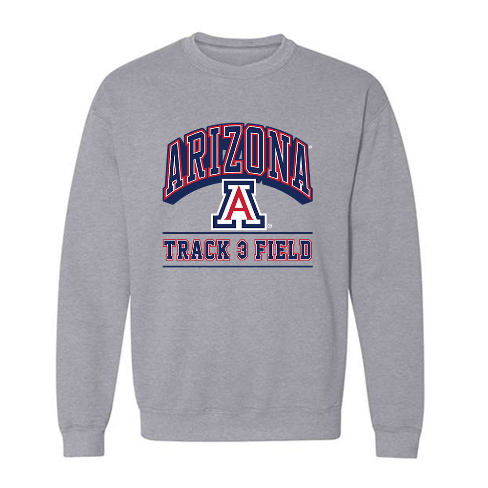 Arizona - NCAA Men's Track & Field : Xavier Rodriguez - Classic Shersey Crewneck Sweatshirt-0