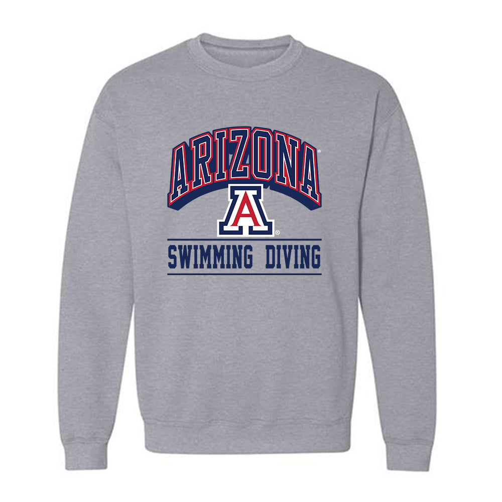 Arizona - NCAA Men's Swimming & Diving : Mitchell Oliver - Classic Shersey Crewneck Sweatshirt-0