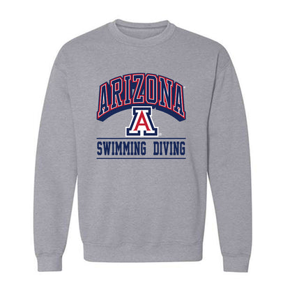 Arizona - NCAA Men's Swimming & Diving : Mitchell Oliver - Classic Shersey Crewneck Sweatshirt-0