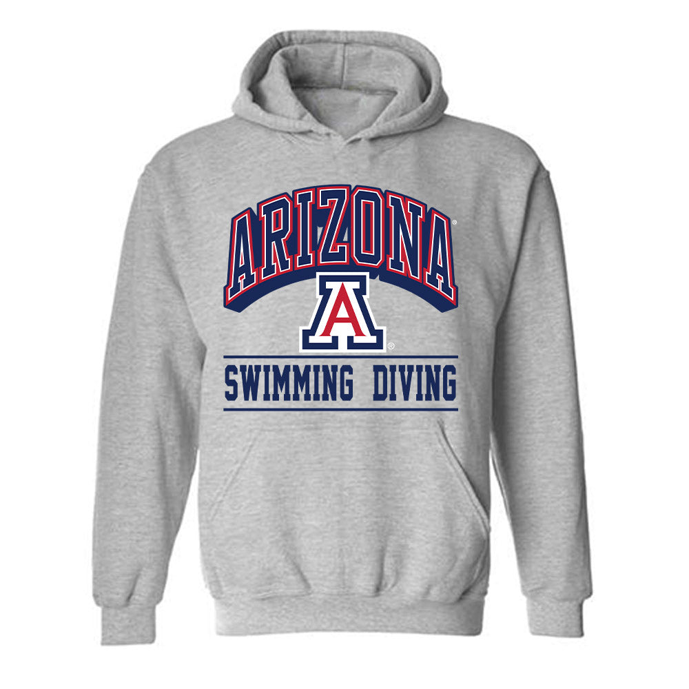 Arizona - NCAA Women's Swimming & Diving : Makenna Milne - Classic Shersey Hooded Sweatshirt-0