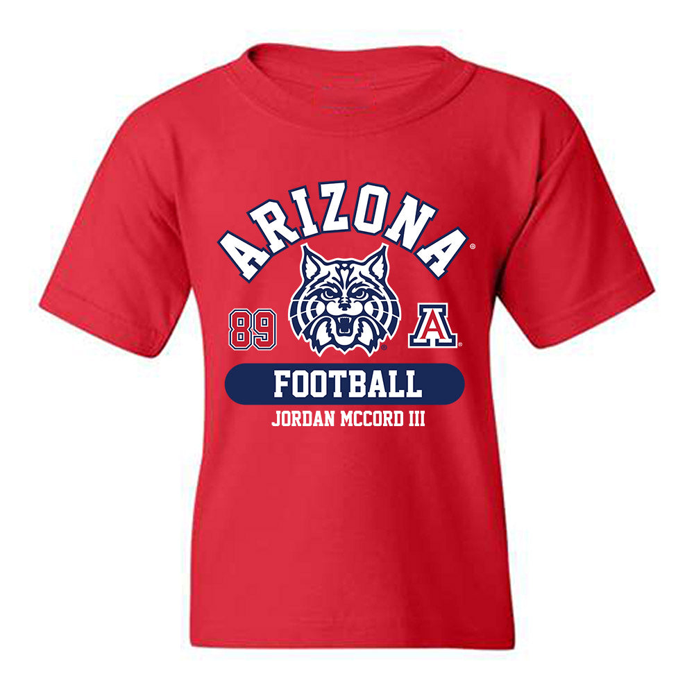 Arizona - NCAA Football : Jordan McCord III - Classic Fashion Shersey Youth T-Shirt-0