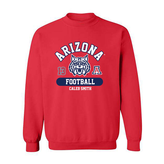 Arizona - NCAA Football : Caleb Smith - Classic Fashion Shersey Crewneck Sweatshirt-0
