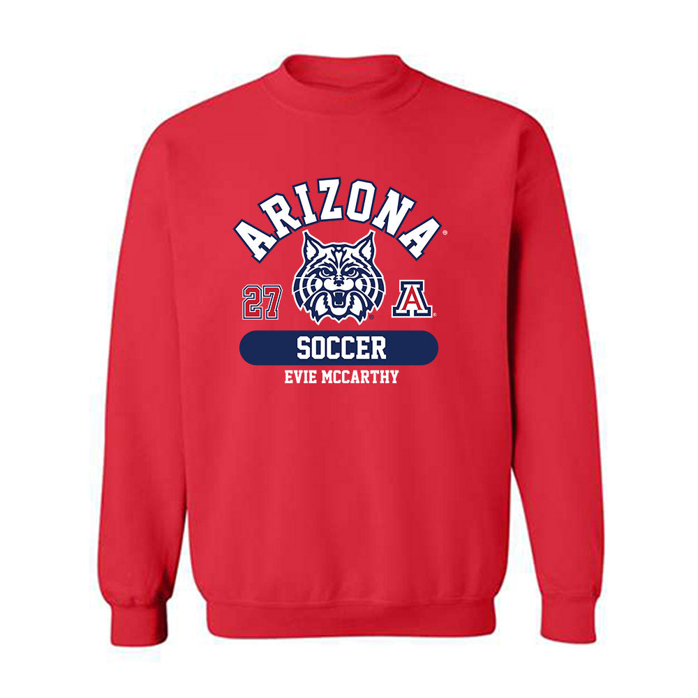 Arizona - NCAA Women's Soccer : Evie McCarthy - Classic Fashion Shersey Crewneck Sweatshirt