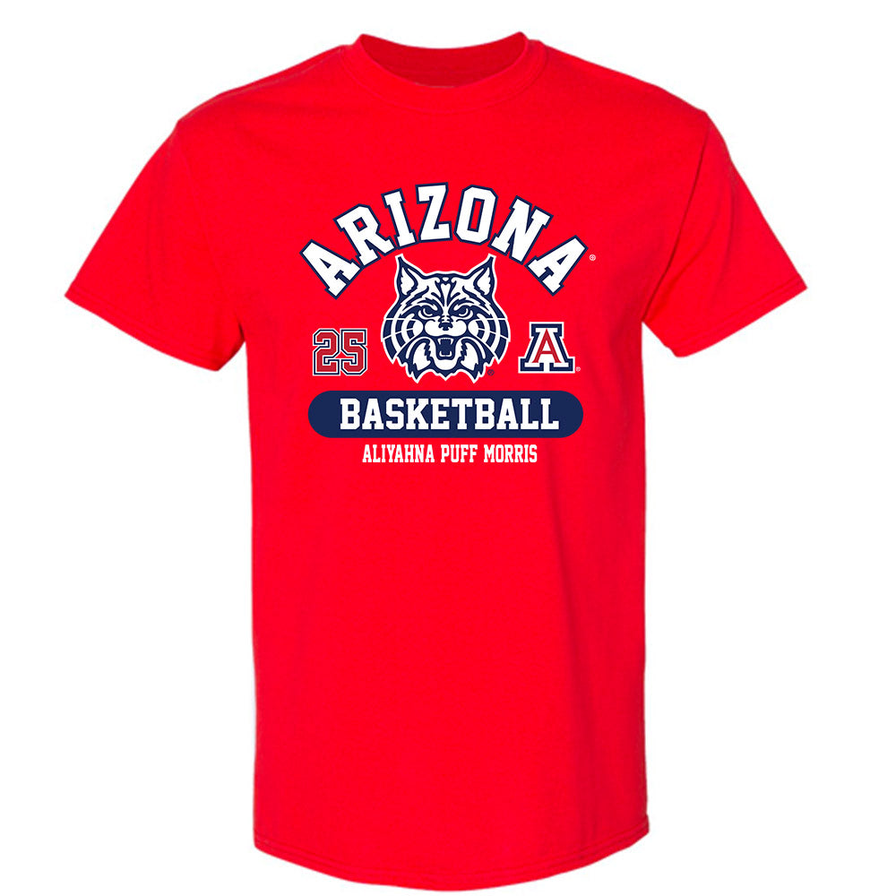 Arizona - NCAA Women's Basketball : Aliyahna "Puff" Morris - Classic Fashion Shersey T-Shirt-0