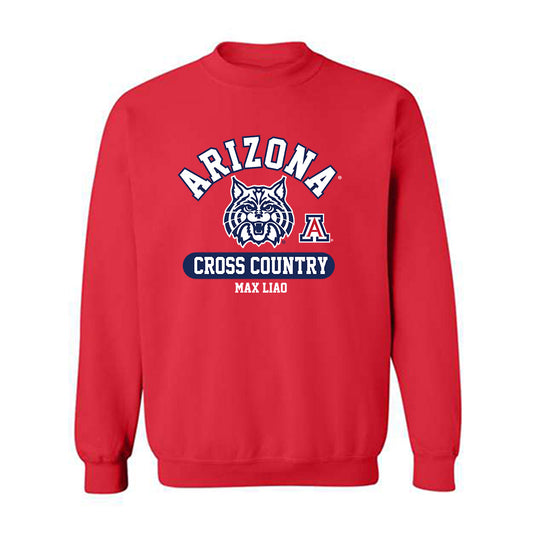 Arizona - NCAA Men's Cross Country : Max Liao - Classic Fashion Shersey Crewneck Sweatshirt-0
