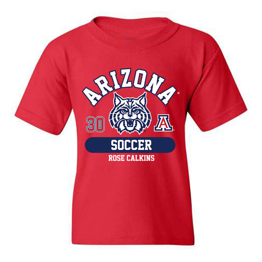 Arizona - NCAA Women's Soccer : Rose Calkins - Classic Fashion Shersey Youth T-Shirt
