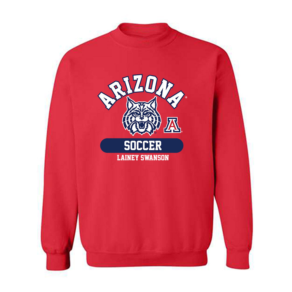 Arizona - NCAA Women's Soccer : Lainey Swanson - Classic Fashion Shersey Crewneck Sweatshirt-0