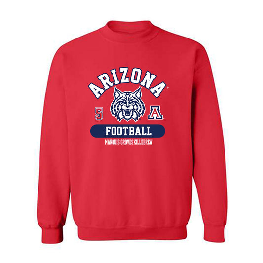 Arizona - NCAA Football : Marquis Groves-Killebrew - Classic Fashion Shersey Crewneck Sweatshirt-0
