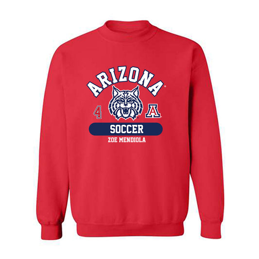 Arizona - NCAA Women's Soccer : Zoe Mendiola - Classic Fashion Shersey Crewneck Sweatshirt-0