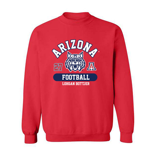 Arizona - NCAA Football : Lohgan Bottjer - Classic Fashion Shersey Crewneck Sweatshirt-0