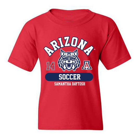 Arizona - NCAA Women's Soccer : Samantha Baytosh - Classic Fashion Shersey Youth T-Shirt