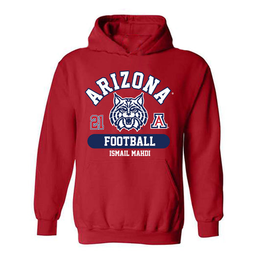 Arizona - NCAA Football : Ismail Mahdi - Classic Fashion Shersey Hooded Sweatshirt-0