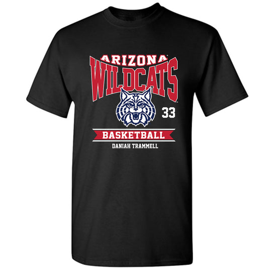 Arizona - NCAA Women's Basketball : Daniah Trammell - Classic Fashion Shersey T-Shirt-0