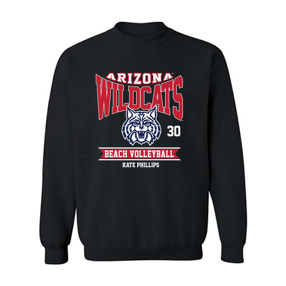 Arizona - NCAA Beach Volleyball : Kate Phillips - Classic Fashion Shersey Crewneck Sweatshirt-0