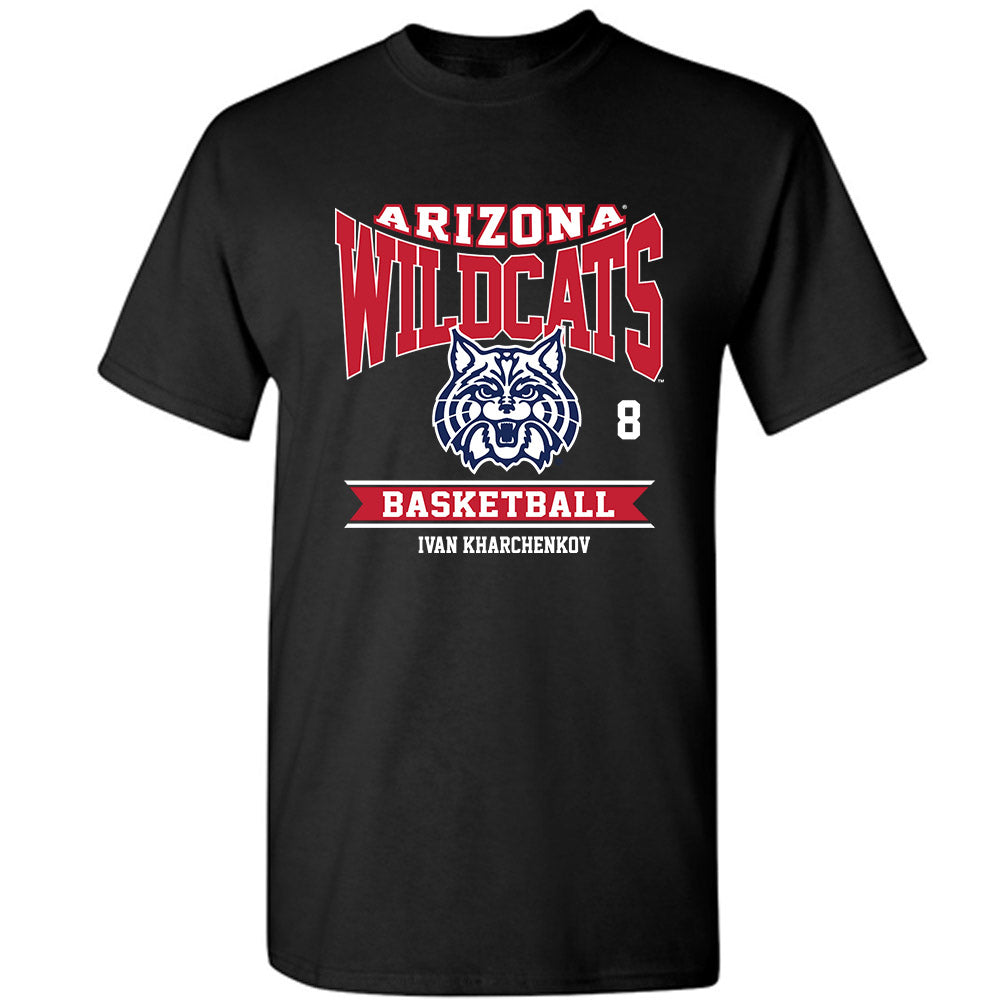 Arizona - NCAA Men's Basketball : Ivan Kharchenkov - Classic Fashion Shersey T-Shirt-0