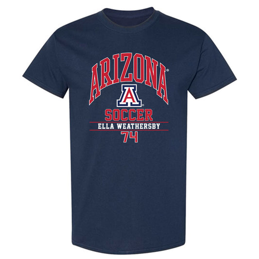Arizona - NCAA Women's Soccer : Ella Weathersby - Classic Fashion Shersey T-Shirt