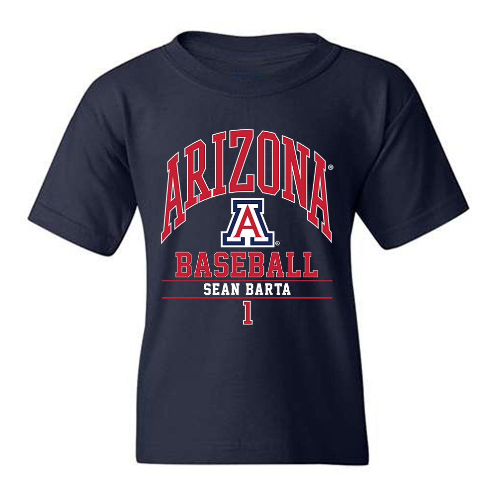 Arizona - NCAA Baseball : Sean Barta - Classic Fashion Shersey Youth T-Shirt-0
