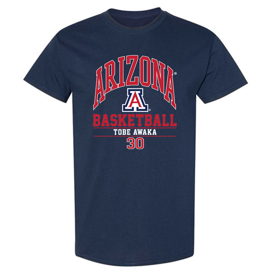 Arizona - NCAA Men's Basketball : Tobe Awaka - Classic Fashion Shersey T-Shirt-0
