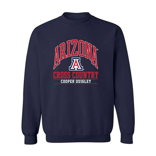 Arizona - NCAA Men's Cross Country : Cooper Quigley - Classic Fashion Shersey Crewneck Sweatshirt