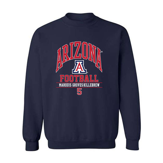 Arizona - NCAA Football : Marquis Groves-Killebrew - Classic Fashion Shersey Crewneck Sweatshirt-0
