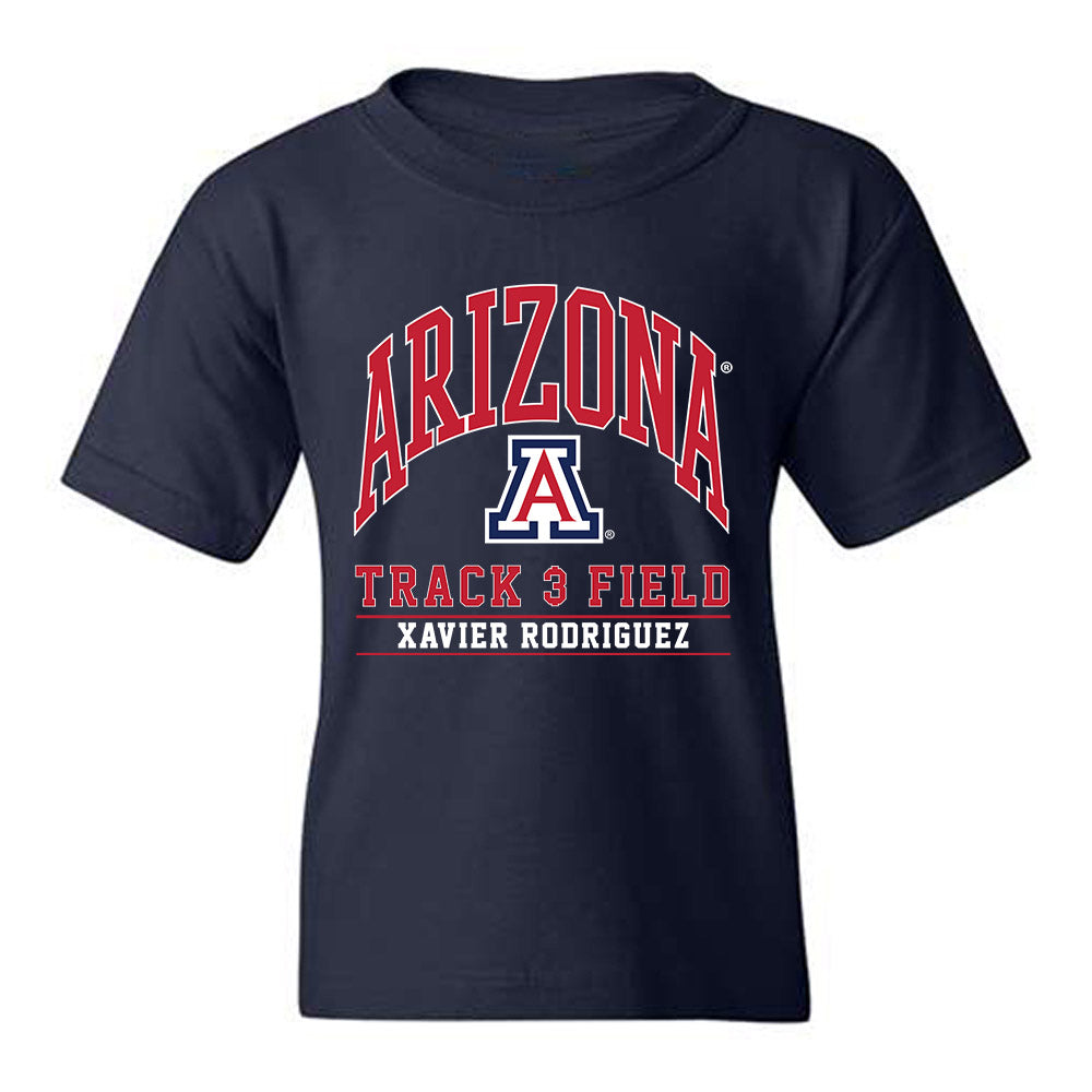 Arizona - NCAA Men's Track & Field : Xavier Rodriguez - Classic Fashion Shersey Youth T-Shirt-0