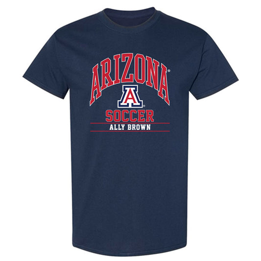 Arizona - NCAA Women's Soccer : Ally Brown - Classic Fashion Shersey T-Shirt-0
