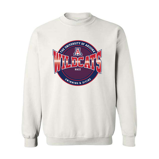 Arizona - NCAA Men's Swimming & Diving : Joel Nace - Classic Fashion Shersey Crewneck Sweatshirt-0