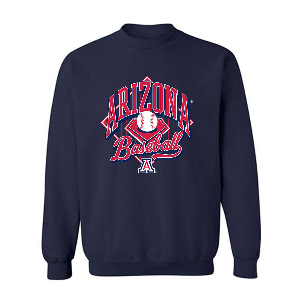 Arizona - NCAA Baseball : Patrick Morris - Sports Shersey Crewneck Sweatshirt-0