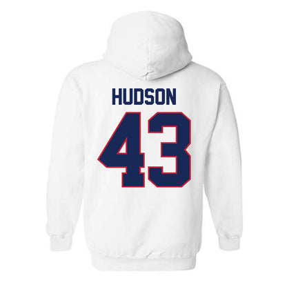 Arizona - NCAA Baseball : Vinny Hudson - Sports Shersey Hooded Sweatshirt-1