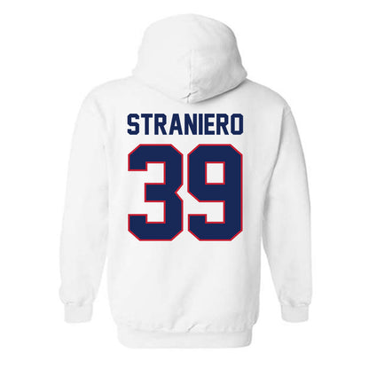Arizona - NCAA Baseball : Nolan Straniero - Sports Shersey Hooded Sweatshirt-1