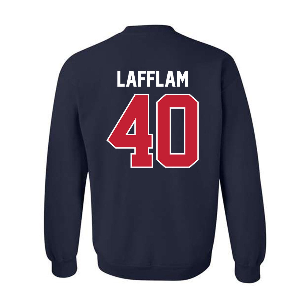 Arizona - NCAA Baseball : Jack Lafflam - Sports Shersey Crewneck Sweatshirt-1