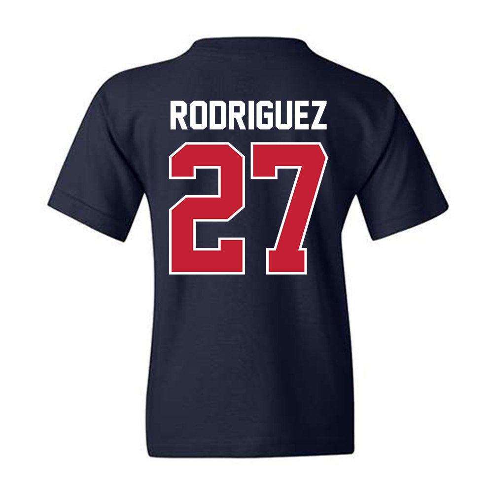 Arizona - NCAA Baseball : Dominic Rodriguez - Sports Shersey Youth T-Shirt-1