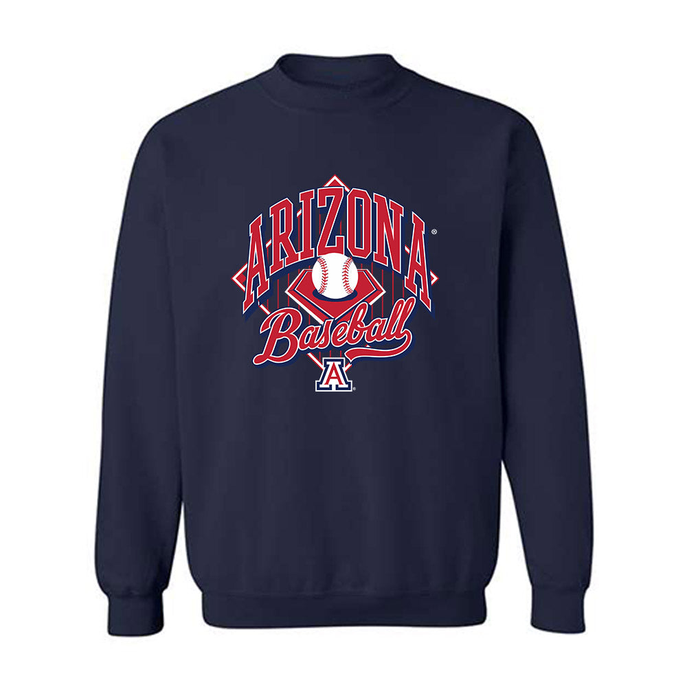 Arizona - NCAA Baseball : Andrew Jacobs - Sports Shersey Crewneck Sweatshirt-0