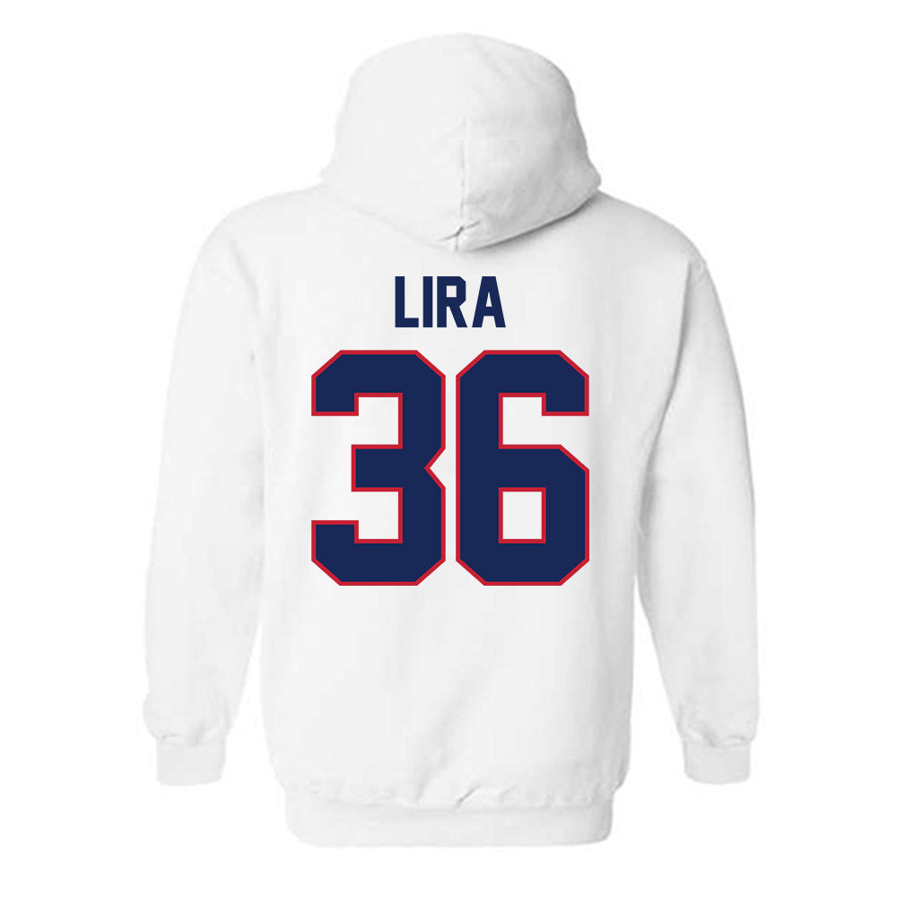 Arizona - NCAA Baseball : Tony Lira - Sports Shersey Hooded Sweatshirt-1