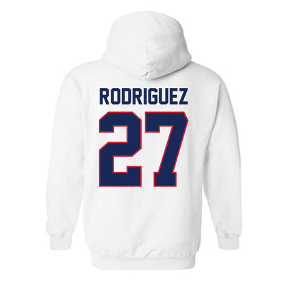 Arizona - NCAA Baseball : Dominic Rodriguez - Sports Shersey Hooded Sweatshirt-1