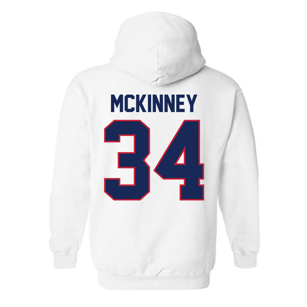 Arizona - NCAA Baseball : Collin McKinney - Sports Shersey Hooded Sweatshirt-1