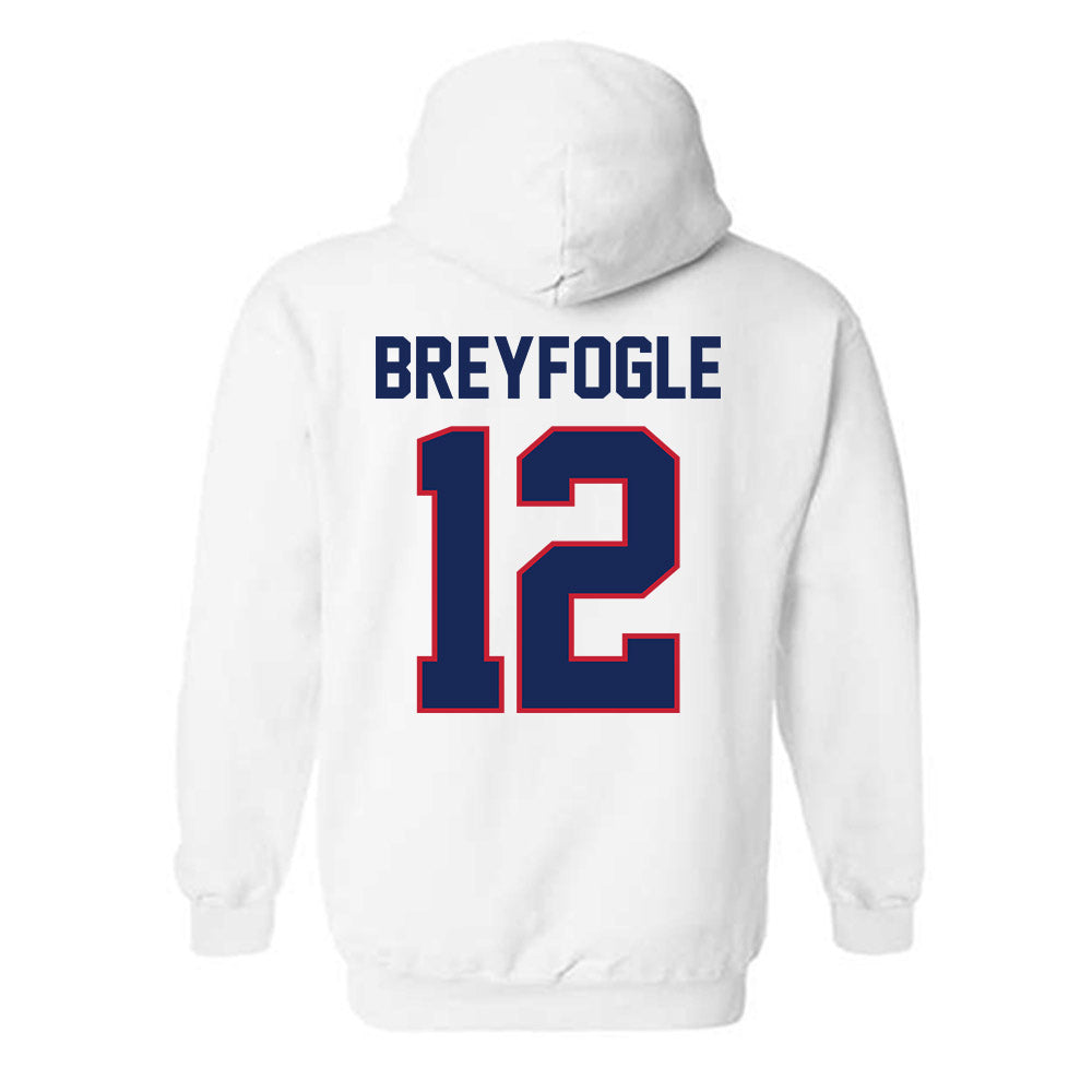 Arizona - NCAA Baseball : Easton Breyfogle - Sports Shersey Hooded Sweatshirt-1