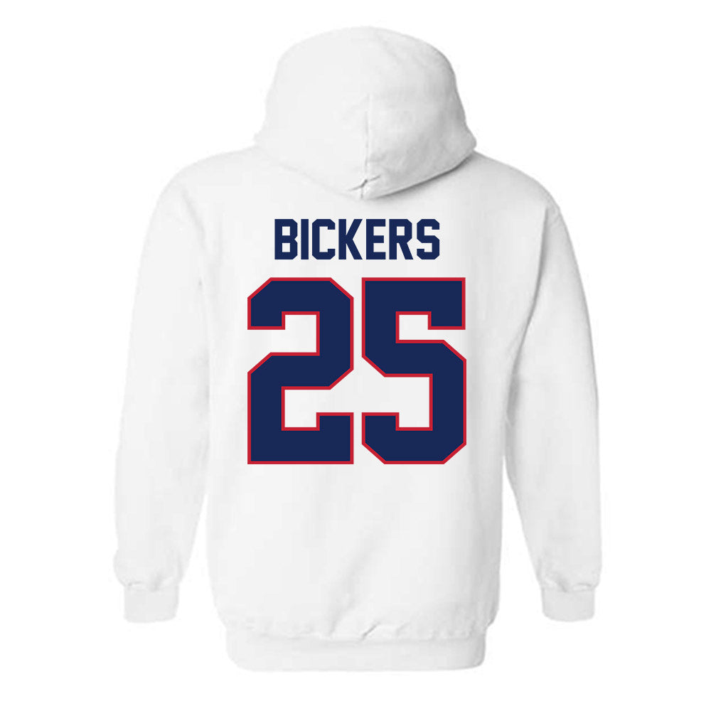 Arizona - NCAA Baseball : Tyler Bickers - Sports Shersey Hooded Sweatshirt-1