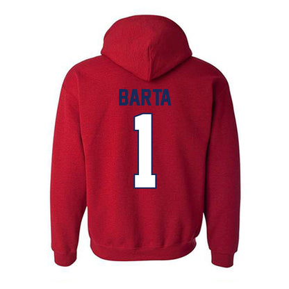 Arizona - NCAA Baseball : Sean Barta - Sports Shersey Hooded Sweatshirt-1
